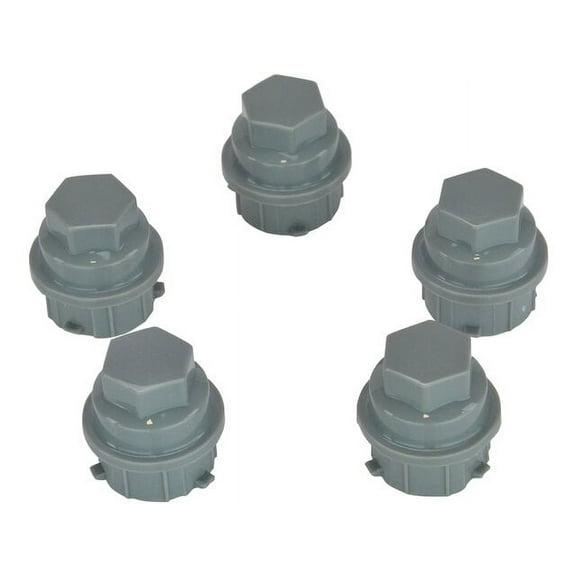 Wheel Lug Nut Cap 5 Piece Set - Compatible with 2005 - 2006 Chevy Equinox
