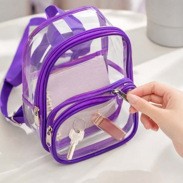 clear mini backpack stadium 12