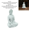 thumbnail image 4 of Small Buddha Decoration, Premium Green Sandstone, Exquisite Craftsmanship, Feng Shui Fish  Ornaments, 4 of 8