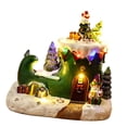 thumbnail image 5 of Kokiya Figurines Musical ,Christmas Decor Resin Sturdy Xmas Ornament Christmas Music Box for Book Store Kids Girls boots, 5 of 9