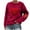 #147 Red, variant on Felirenzacia Big and Tall Women’s Valentine Pullover Sweet Heart Design Cozy Casual Everyday Top, White,S