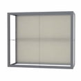 thumbnail image 6 of Waddell 2282MB-BZ Champion 36 x 30 x 14 in. Wall Case with Four 14 in. Half-Length Shelves, Mirror Back - Dark Bronze, 6 of 7