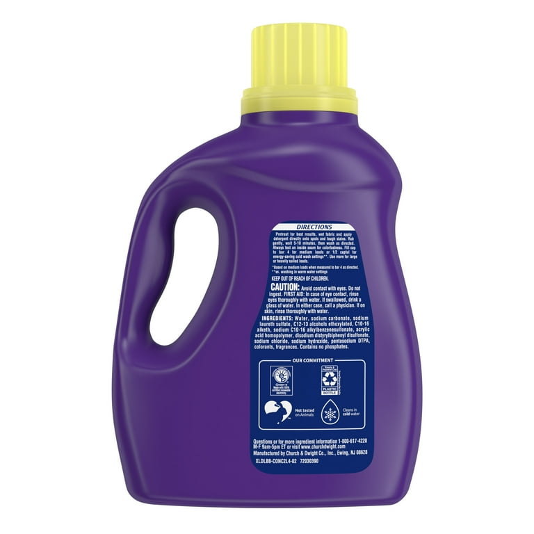 Xtra Tropical Passion, 84 Loads Liquid Laundry Detergent, 100.8 fl