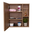 thumbnail image 4 of Gabinete de Baño Labell, Miel, con Puerta Espejo y Entrepaños, 4 of 6