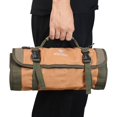 thumbnail image 4 of Bolsa de herramientas con ruedas multifunción, estuche ozador, bolsa de almacenamiento, maleta, bolsa plegable para carpintero, fontanero, marrón DYNWAVEMX Estuche de bolsa enrollable, 4 of 8