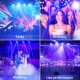 thumbnail image 5 of HOLDLAMP Indoor Truss or Wall Mounted Sound Activated DMX512 RGBW LED Spider Moving Head Stage Light, 5 of 10