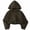 Army Green, variant on xaoyunyn Kids Lightweight Sunscreen Coats Fashion Solid Color Full Zipper Sun Protection Hooded Jacket with Pockets