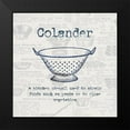 thumbnail image 2 of Jill, Susan 15x15 Black Modern Framed Museum Art Print Titled - Colander, 2 of 5