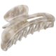 thumbnail image 2 of Girls Hair Claw Clips Large Hair Clamp Minimalist Style Khaki 1Set For Hold Hair, 2 of 4