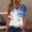 3-Multicolore, variante sur Xdegoge Chemise Drapeau des États-Unis, Vêtements de Vacances 2025 Blouses Décontractées, Hauts Grande Taille pour Femmes Été Coton, Chemise à Rayures Bleues et Blanches, Historique de Mon Compte, Ropa de Mujer Deerano, Multicolore P