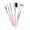 Pink, variant on 5 Pcs Makeup Brush Set for Foundation Eyebrow Eye Shadow and Concealer Beauty