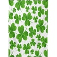 thumbnail image 2 of Coolnut Saint Patrick Clover Shamrock Tablecloth Rectangle Colorful Table Cloth Large Square Table Cover for Dining Kitchen Party 54"x54" Decor Gift, 2 of 7