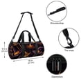 thumbnail image 5 of Broom Large Capacity Sports Bag with Interior Zipper Pocket - Gym, Travel, Soccer, and Weekends! Size 17.7 Inches, 5 of 6