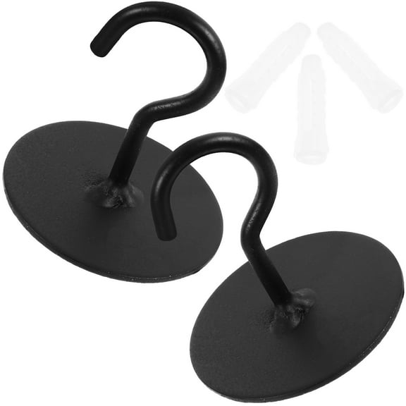 Raindrops  2 Pcs Hook up Wind Chime Hangers Wall Mount Ceiling Hooks