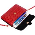 thumbnail image 5 of VANGODDY Crocodile Themed Eco Leather Horizontal Phone Pouch, 5 of 6