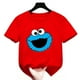 thumbnail image 4 of Bonitas camisetas de algodón con dibujos animados para niños, camisetas de manga corta con diseño de Barrio Sésamo, camisetas divertidas de verano para bebés y niñas, ropa para niños, 4 of 5