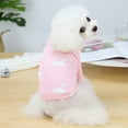 thumbnail image 5 of Dog Cat Shirt, Fashion Casual Round Neck Cute Cartoon Bear Cow Goose Print Soft Skin-friendly Cozy Cotton Winter Warm Pullover Pajamas Pet Clothes Costume for Puppy Small Medium Dog Daily Wear, 5 of 8