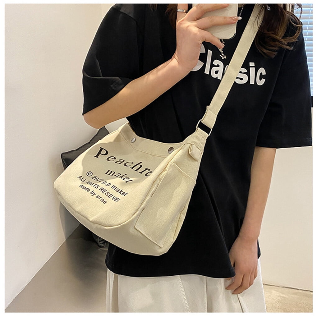 Canvas strap bag sale
