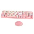 thumbnail image 2 of Keyboard,Yctze Cute 2.4Ghz  Keyboard and Mouse Set for Office Desktop Computer, 2 of 8