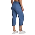 thumbnail image 2 of RBX Active Women's Plus Size Buttery Soft Weekend Pant, Clean Waisted Lightweight Loungewear Ankle Jogger with Pockets, 2 of 4
