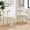Ivory, variant on Modway Toulouse Boucle Fabric Dining Chair - Set of 2 in Ivory