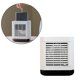 thumbnail image 4 of Aire acondicionado portátil Enfriador de aire Mini ventilador de aire acondicionado Enfriador de escritorio de 3 velocidades Enfriador de aire Estilo de batería blanca Soledad Aire acondicionado, 4 of 6