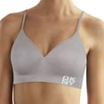 thumbnail image 1 of DKNY Women's Energy Seamless Bralette Everyday Comfort - 2 Pack Bra Grey Pink M, 1 of 3