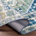 thumbnail image 4 of Mark&Day Area Rugs, 7x9 Megen Traditional Grass Green Area Rug (7'6" x 9'6"), 4 of 6