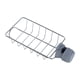 thumbnail image 2 of Cesta de almacenamiento Zulema con dosel soporte para esponja para fregadero de cocina acero inoxidable, 2 of 7