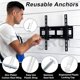 thumbnail image 2 of For Drywall Anchor With Bolt, Heavy Duty Hollow Drywall Anchor Kit,42pcs, 2 of 5