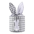 thumbnail image 2 of Cesta de cubo de conejos de Pascua – Cesta de huevos de Pascua para almacenamiento en festivales, cesta de tela reutilizable para conejos, caja con asa mona para huevos, juguetes, golosinas, 1, 2 of 8