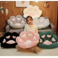 thumbnail image 5 of KelaJuan Seat Cushion, Home Cartoon Bears Paw Shaped Mat Back Cushion Indoor Ornament for Floor Bay Window Chair, 5 of 6
