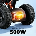 thumbnail image 4 of QEASET 36V Electric 4-Wheeler, 12MPH Max Speed, Parental Key, Orange, 4 of 8