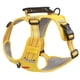 thumbnail image 1 of Arnés y correa para perros, juego de arnés de entrenamiento para perros reflectante de doble protección a prueba de explosiones, seguro, con etiqueta para mascotas, amarillo, S, 1 of 5