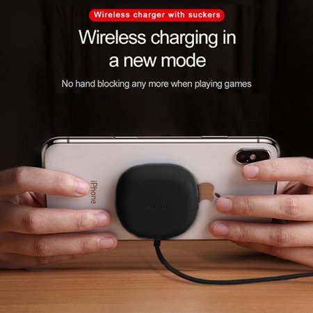 Universal Wireless Charger, Fast Wireless Charging Stand New Suction Cup 1.5m Long Cord auto-Exchange 10W and 7.5W Support All Mobile Phones with Wireless Charging Reception - (Best Mobile Phone Reception)