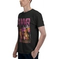 thumbnail image 5 of Summer Music Walker Hip Hop Rap Trap Rappers Singers Streetwear Vintage Style T-ShirtsBlack, 5 of 8