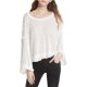 thumbnail image 1 of Camiseta básica Free People Island Girl Hacci para mujer color blanco grande, 1 of 1