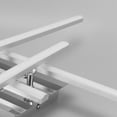 thumbnail image 3 of Modern LED Ceiling Light 25W Strips Ceiling Fixtures for Living Room Bedroom Warm Light AC85‑265V, 3 of 8