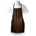 thumbnail image 3 of Forest Apron Redwood Forest in California USA Nature Outdoors Landscape Woods Park, Unisex Kitchen Bib Apron with Adjustable Neck for Cooking Baking Gardening, Redwood Green Yellow, by Ambesonne, 3 of 3