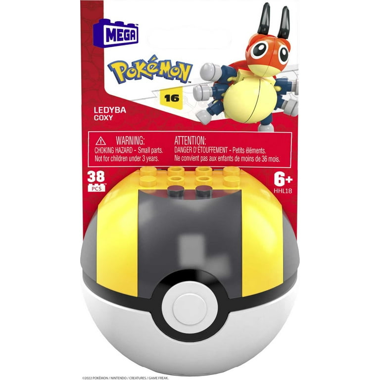 Mega Construx Pokemon Poke Ball Ledyba