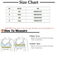 thumbnail image 3 of VerPetridure Sports Bras for Women High Support Fashion Woman's Beauty Back Printing Strap Wrap Plus Size Bra Underwear, 3 of 8