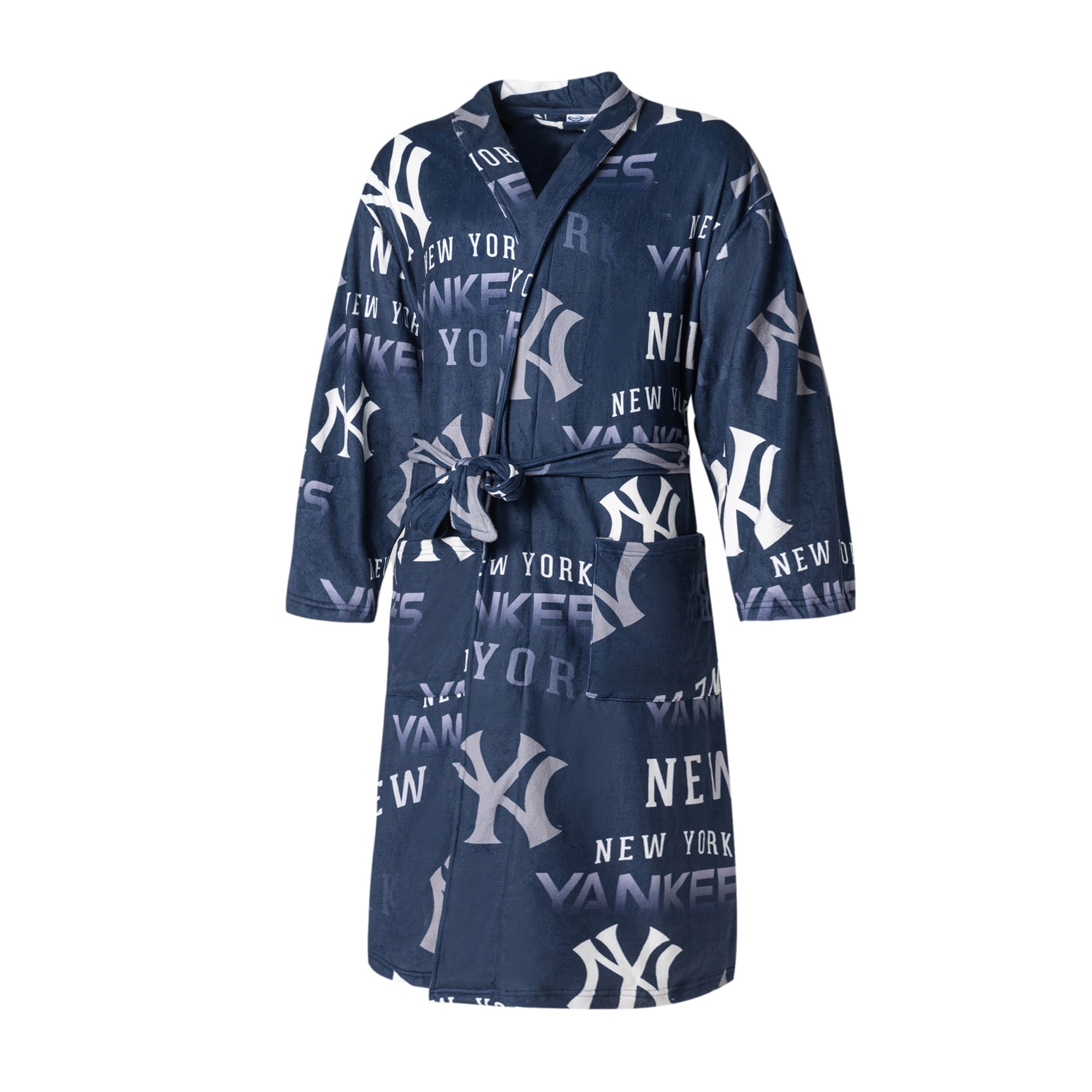 Men's Concepts Sport Navy New York Yankees Windfall Microfleece Allover