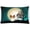 Red & White, variant on Halloween Scary Papillon Black & White Canvas Fabric Decorative Pillow