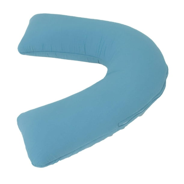 Almohada para el cuello en forma de L, ergonómica, para varias posiciones para dormir, cómoda, almohada de apoyo para el cuello, almohada irregular