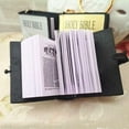 thumbnail image 3 of 1Pc Christian Jesus HOLY BIBLE Mini Wallet Keychain Key Rings Hanging Pendant, 3 of 10