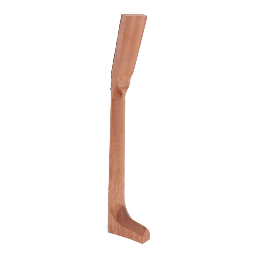 LeeQinersw Unfinished Acoustic Guitar Neck Neck+Rosewood 20 Frets Fretboard