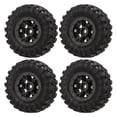 thumbnail image 1 of Pneus en Caoutchouc RC, Pneus RC Résistants aux Chocs 4 Pcs pour Entretien, 1 of 8