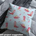 thumbnail image 2 of jejeloiu Pink Cowgirl Boots Fabric(2 Yard),Cherry Lightning Sewing Fabric For Boys Kids, 2 of 6