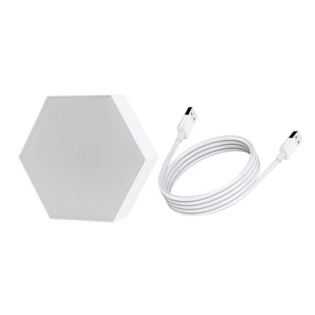 

Xewsqmlo 8pcs LED Ambient Lighting Dimmable Hexagons Decorative Lamp for Home Bedroom (Touch)