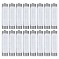 thumbnail image 1 of Miangastore Frange Rouleau Gris Plastique 20 Pcs 3.1X0.5X0.5In, 1 of 8